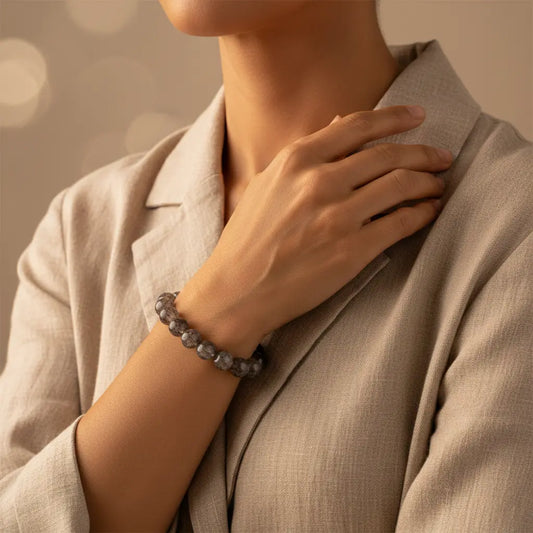 The Shadow Catalyst - Rare Black Super Seven Manifestation Bracelet for Power & Protection