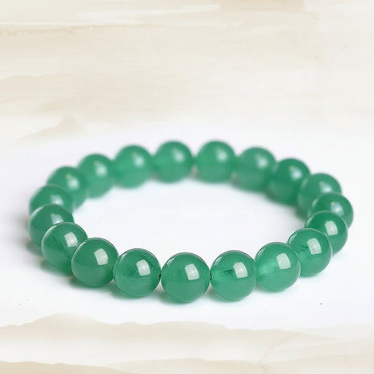 The Emerald Path - Natural Green Aventurine Prosperity Bracelet for Success & Abundance