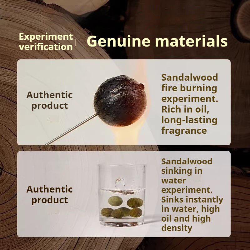 The Zen Anchor - Natural Green Sandalwood Grounding Bracelet for Anxiety Relief