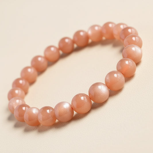 The Radiant Dawn - Natural Sunstone Bracelet for Self-Love & Vitality