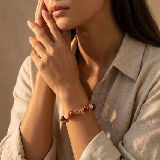 The Lunar Guardian - Natural Chinese Zodiac Bracelet for Protection & New Beginnings