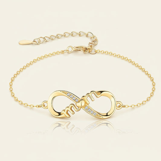 The Eternal Matriarch - Infinity "Mom" Bracelet for Unconditional Love & Nurturing Energy