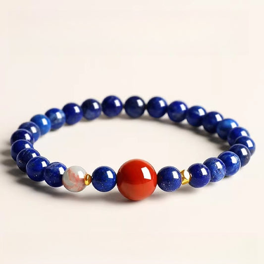 The Rainbow Harmony - Dainty Multi-Color Gemstone Bracelet for Joy & Emotional Balance